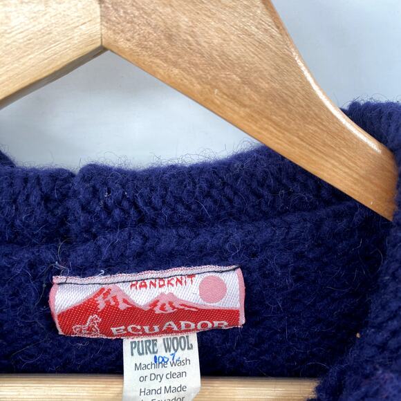 Vintage wool american flag full zip jacket - Picture 2 of 3